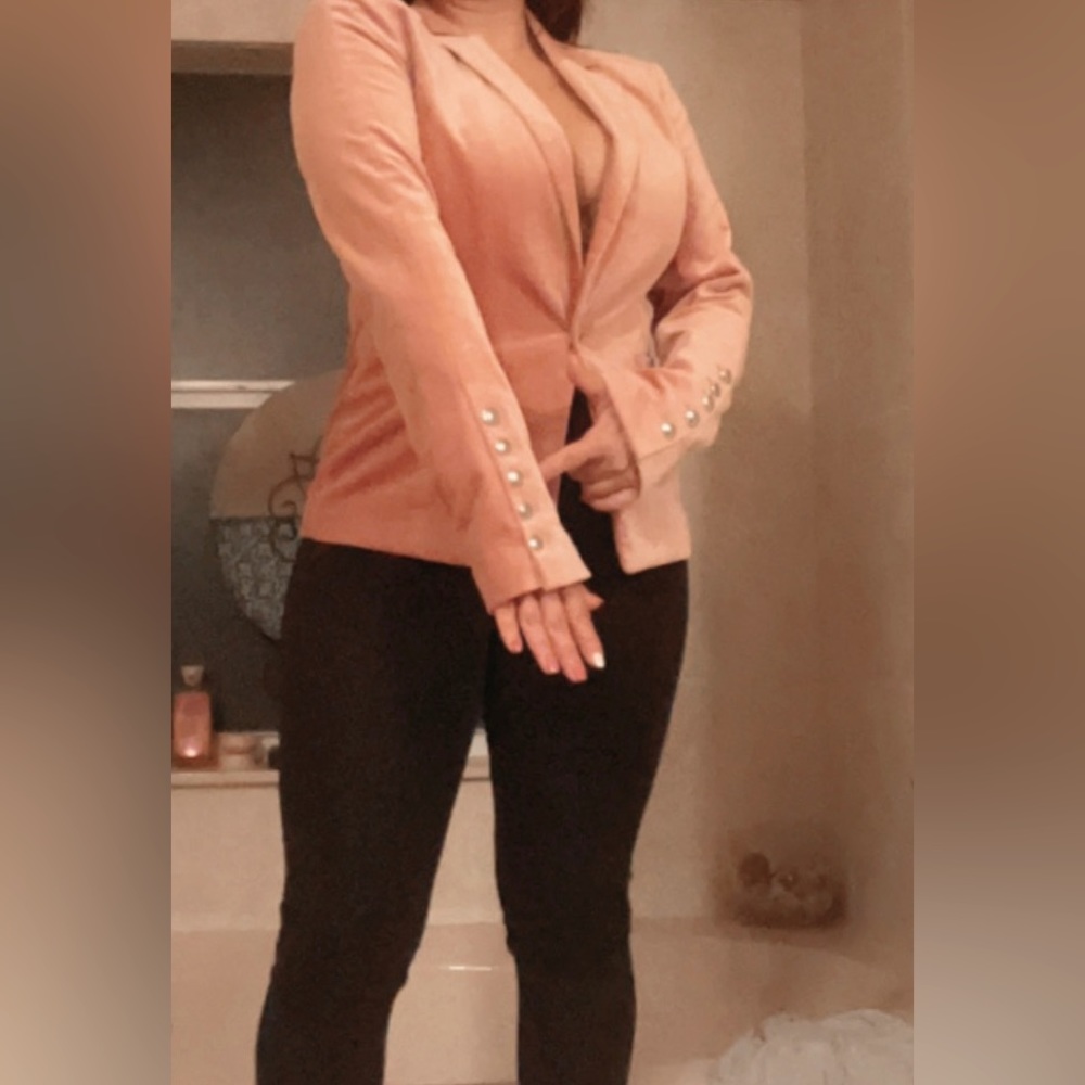 Suede Blazer
